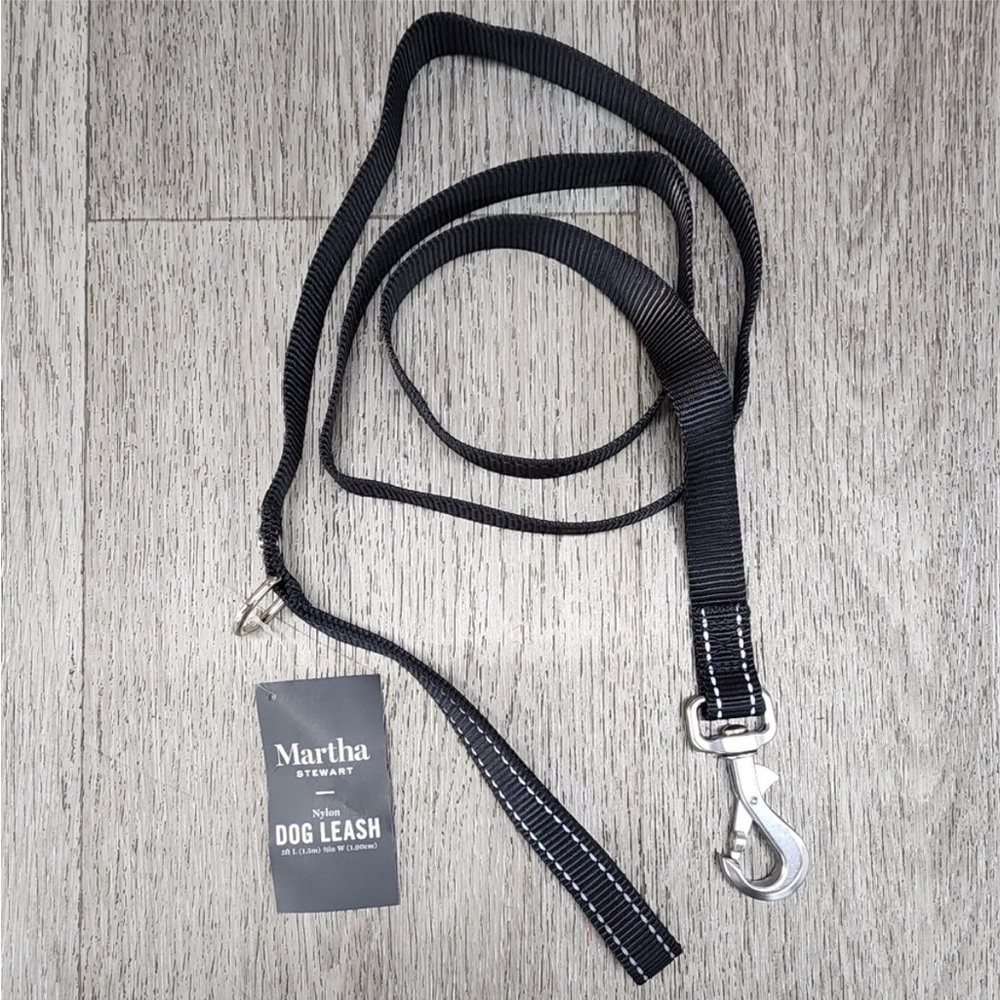 Martha Stewart Nylon 5 Foot Dog Leash